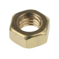 アールエスコンポーネンツ RS PRO 六角ナット M6 真鍮 483-2520 1袋(100個)（直送品）