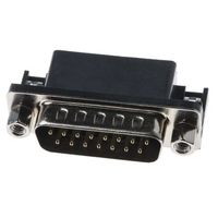 アールエスコンポーネンツ RS PRO Dーsubコネクタ， 15極， オス， スルーホール 811-7128 1個（直送品）