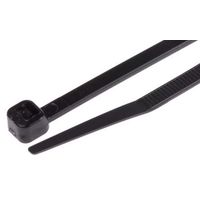 アールエスコンポーネンツ RS PRO ケーブルタイ 黒 ナイロン 66