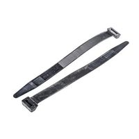 RS PRO 結束バンド， 254mm x 17.8 mm， 黒， ナイロン 66 811-1739 1袋(50個)（直送品）