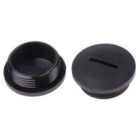 RS PRO ブランキングプラグ，ブランキング，材質:ナイロン 66，径:M25 x 1.5 865-9751 1ロット(100個)（直送品）