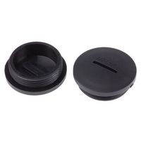 RS PRO ブランキングプラグ，ブランキング，材質:ナイロン 66，径:M32 x 1.5 865-9754 1ロット(50個)（直送品）