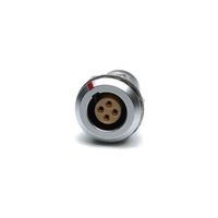 アールエスコンポーネンツ RS PRO 丸型コネクタ， 4極， M9， パネルマウント 209-5619 1個（直送品）