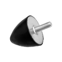 アールエスコンポーネンツ RS PRO 防振マウント，高さ:24mm オスパラボリックバンプ 189-3208 1ロット(4個)（直送品）