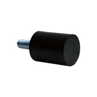 アールエスコンポーネンツ RS PRO 防振マウント，高さ:15mm メス脚， オスのみ 189-3248 1ロット(4個)（直送品）