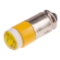 アールエスコンポーネンツ RS PRO LED電球 黄 定格電圧:28V ac/dc 204-732 1個（直送品）