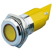 アールエスコンポーネンツ RS PRO 表示灯， 黄， 実装ホールサイズ:22mm 204-855 1個（直送品）