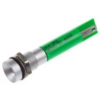 アールエスコンポーネンツ RS PRO 表示灯， 緑， 実装ホールサイズ:8mm 204-962 1個（直送品）