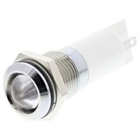 アールエスコンポーネンツ RS PRO 表示灯， 白， 実装ホールサイズ:14mm 207-179 1個（直送品）