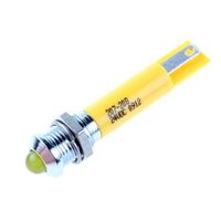 アールエスコンポーネンツ RS PRO 表示灯， 24V dc， 黄， 実装ホールサイズ:8mm 207-208 1個（直送品）