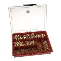 アールエスコンポーネンツ RS PRO ナットボックス 六角フル 真鍮 1070個 100-210 1キット（直送品）