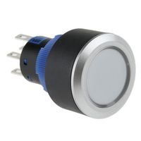 RS PRO 押しボタンスイッチ， モーメンタリ， パネルマウント， 双極双投(DPDT) 175-9059 1袋(1個)（直送品）