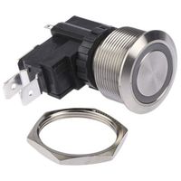 アールエスコンポーネンツ RS PRO 押しボタンスイッチ， モーメンタリ， パネルマウント， 単極双投(SPDT) 175-8861 1個（直送品）
