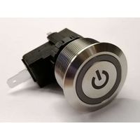 アールエスコンポーネンツ RS PRO 押しボタンスイッチ， ラッチ， パネルマウント， 単極単投(SPST) 175-8870 1個（直送品）