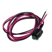 アールエスコンポーネンツ RS PRO 表示灯， 2V dc， 緑， 実装ホールサイズ:8mm 207-731 1個（直送品）