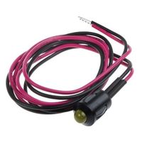 アールエスコンポーネンツ RS PRO 表示灯， 2V dc， 黄， 実装ホールサイズ:8mm 207-747 1個（直送品）