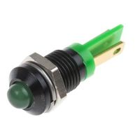 アールエスコンポーネンツ RS PRO 表示灯， 2V dc， 緑， 実装ホールサイズ:8mm 207-804 1個（直送品）