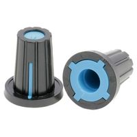 アールエスコンポーネンツ RS PRO ノブ 6.4mm 直径:17mm D字型 467-6752 1ロット(5個)（直送品）