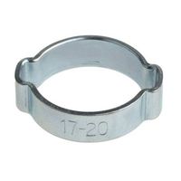 アールエスコンポーネンツ RS PRO ホースクリップ 17 → 20mm 8.5mm 鉄 436-437 1袋(15個)（直送品）