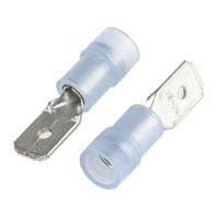 アールエスコンポーネンツ RS PRO スペードコネクタ アンシュラウド 267-4035 1ロット(100個)（直送品）