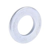 アールエスコンポーネンツ RS PRO 平ワッシャ M12， 外径 24mm， 内径 13mm， 鋼 530-084 1袋(100個)（直送品）