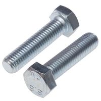 アールエスコンポーネンツ 六角ボルト RS PRO M12 x 60mm 鉄 530-208 1袋(50個)（直送品）