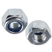 アールエスコンポーネンツ RS PRO ロックナット M10 鉄 530-400 1袋(100個)（直送品）