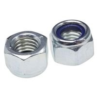 アールエスコンポーネンツ RS PRO ロックナット M12 鉄 530-416 1袋(100個)（直送品）