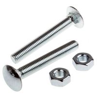 アールエスコンポーネンツ コーチボルト RS PRO M10 鉄 x 75mm 512-1124 1袋(25個)（直送品）