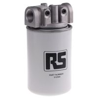 アールエスコンポーネンツ 油圧スピンオンフィルタ缶 RS PRO， 65L/min 3/4インチ 512-588 1個（直送品）
