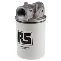 アールエスコンポーネンツ 油圧スピンオンフィルタ缶 RS PRO， 95L/min 1ー1/4インチ 512-617 1個（直送品）