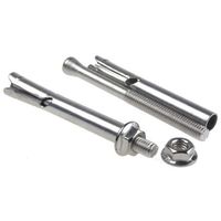 アールエスコンポーネンツ RS PRO アンカーボルト， ステンレス鋼 取付穴径8mm 長さ65mm 622-2026 1ロット(10個)（直送品）