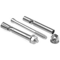 アールエスコンポーネンツ RS PRO アンカーボルト， ステンレス鋼 取付穴径10mm 長さ75mm 622-2054 1ロット(10個)（直送品）