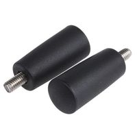 アールエスコンポーネンツ RS PRO ねじ付テーパーハンドル， M8 グラスファイバー強化ナイロン 702-7774 1ロット(10個)（直送品）