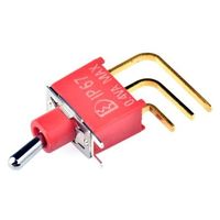 アールエスコンポーネンツ RS PRO トグルスイッチ， SPDT， PCB， ラッチ 734-6974 1個（直送品）