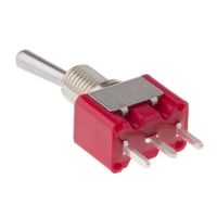 アールエスコンポーネンツ RS PRO トグルスイッチ， SPDT， PCB， ラッチ 734-7003 1個（直送品）