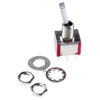 アールエスコンポーネンツ RS PRO トグルスイッチ， DPDT， PCB， ラッチ 734-7031 1個（直送品）