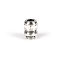 アールエスコンポーネンツ RS PRO ケーブルグランド， 径:PG9， 材質:ニッケルめっき真鍮 210-0615 1袋(5個)（直送品）