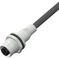 アールエスコンポーネンツ RS PRO 丸型コネクタ， 5極， M12， パネルマウント 208-0584 1個（直送品）