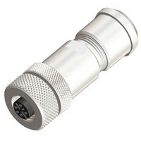 アールエスコンポーネンツ RS PRO 丸型コネクタ， 5極， M12， ケーブルマウント 208-0558 1個（直送品）