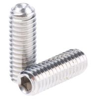 アールエスコンポーネンツ RS PRO 六角穴付ボルト M4 x 12mm ステンレス鋼 187-0721 1袋(50個)（直送品）