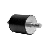 アールエスコンポーネンツ RS PRO 防振マウント，高さ:15mm オスーオス 189-3306 1ロット(4個)（直送品）