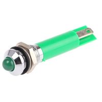 アールエスコンポーネンツ RS PRO 表示灯， 110V ac， 緑， 実装ホールサイズ:8mm 205-224 1個（直送品）