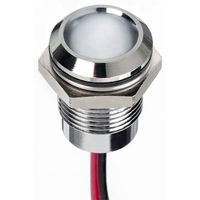 アールエスコンポーネンツ RS PRO 表示灯， 1.8 → 3.3V dc， 白， 実装ホールサイズ:14mm 130-1078 1個（直送品）