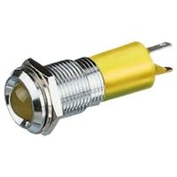 アールエスコンポーネンツ RS PRO 表示灯， 24 → 36V dc， 黄， 実装ホールサイズ:14mm 209-096 1個（直送品）