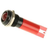 アールエスコンポーネンツ RS PRO 表示灯， 赤， 実装ホールサイズ:12mm 209-169 1個（直送品）