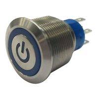 アールエスコンポーネンツ RS PRO 押しボタンスイッチ， パネルマウント， 2NO / 2NC 175-9688 1個（直送品）