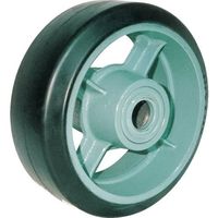 ヨドノ 鋳物重荷重用ゴム車輪ベアリング入 HB360X65 1個 133-7609（直送品）