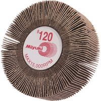 ミユキ産業 ミユキ ミラクルフラップ J87ー30R 80X25X6 120# MMR8025-120 1個 125-9373（直送品）