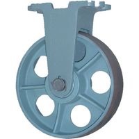 ヨドノ 重荷重用鋳物車輪固定車付 CHB-k300X75 1個 132-1950（直送品）